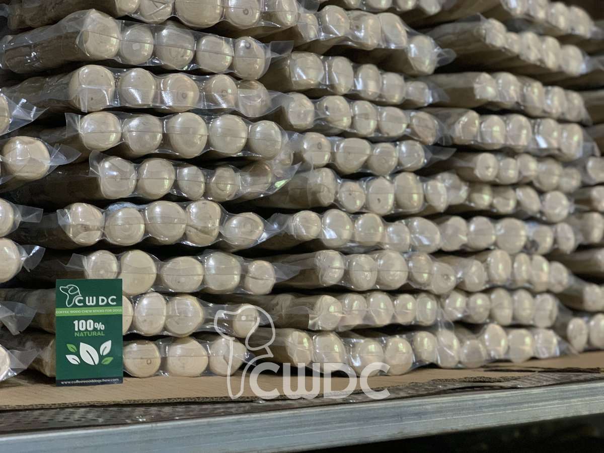 Coffee Wood Dog Chew safe for senior dogs from CWDC Vietnam